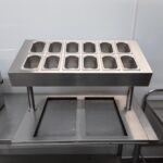 Used   Stainless Steel Pizza Salad Prep For Sale