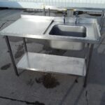 Used   Stainless Steel Single Sink For Sale