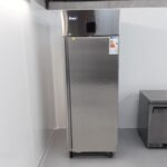 New B Grade Atosa MBF8116GR Stainless Single Upright Fridge For Sale