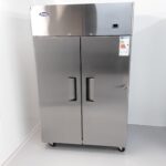 New B Grade Atosa YBF9218GR Stainless Double Upright Fridge For Sale
