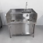 Used   Stainless Steel Bar Sink For Sale
