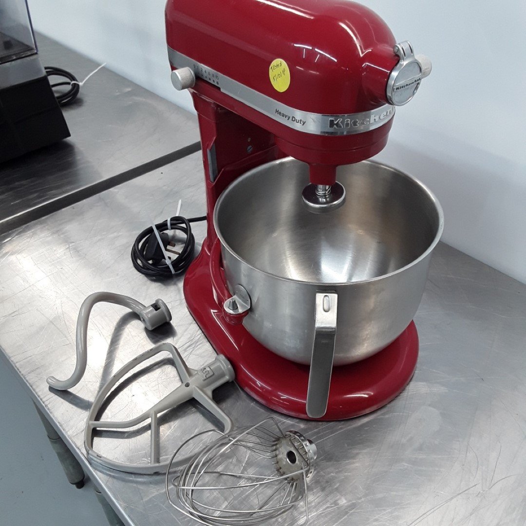 Used Kitchen Aid Heavy Duty Mixer 36cmW x 30cmD x 42cmH – H2 Catering