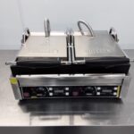 Used Buffalo L554 Double Contact Panini Grill For Sale