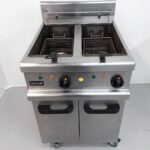 Used Lincat OE7113 Double Freestanding Fryer 16L For Sale