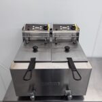 Used Buffalo GH127 Double Fryer Table Top 8 L For Sale