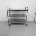 Brand New Imettos  Stainless 3 Tier Trolley For Sale