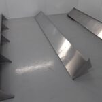 Used   Stainless Wall Shelf For Sale