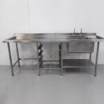 Used   Stainless Single Sink For Sale