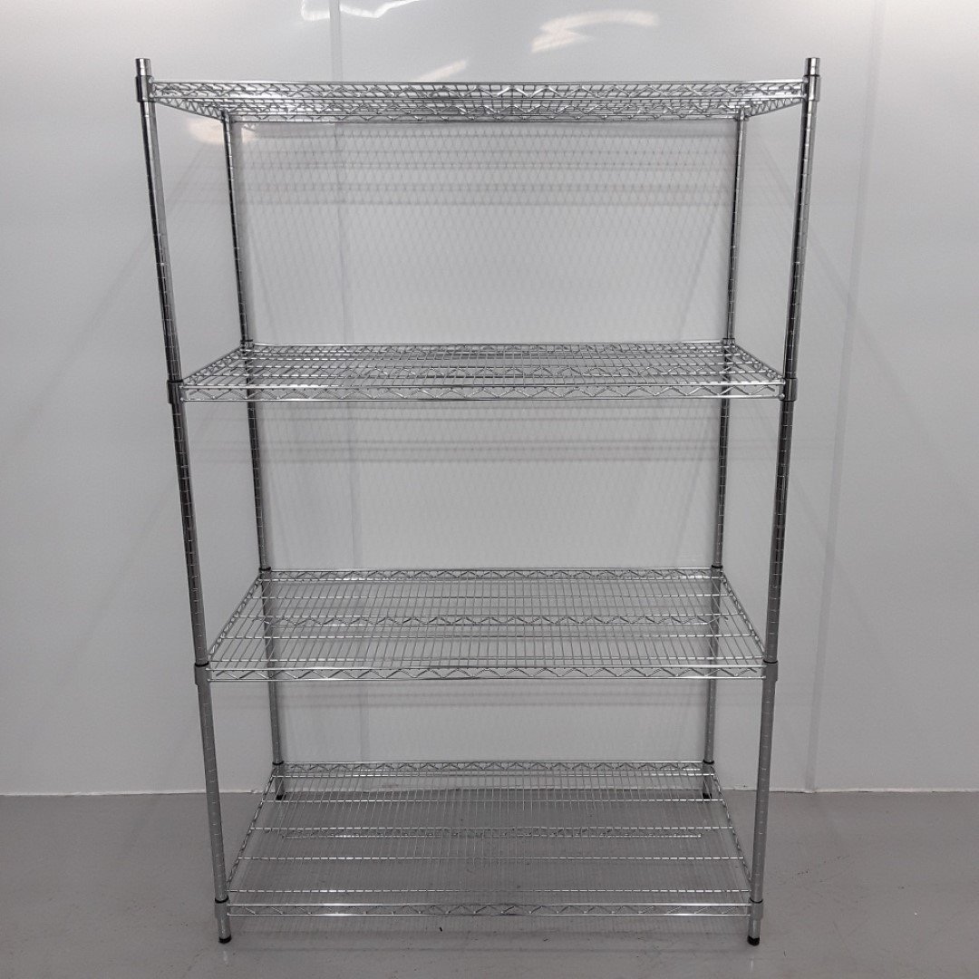 Tier Chrome Wire Shelving 120cmw, Wire Shelving Brands