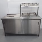 Used   Stainless Steel Pizza Table For Sale