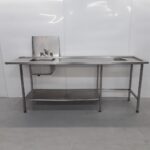 Used   Stainless Single Dishwasher Sink For Sale
