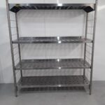 Used Bartlett B Line 4 Tier Rack Shelves For Sale