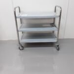 New B Grade Vogue  Stainless Trolley For Sale