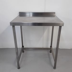 Used   Stainless Table 75cmW x 65cmD x 89cmH