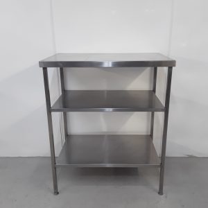 Used   Stainless Stand Shelves 110cmW x 68cmD x 130cmH