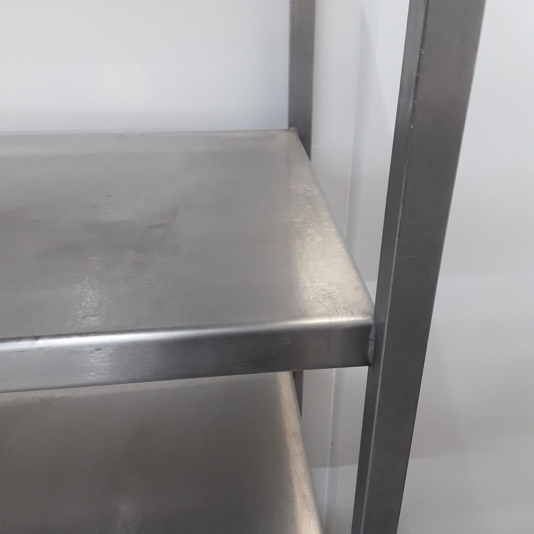 Used Stainless Steel Shelves 200cmW x 50cmD x 150cmH