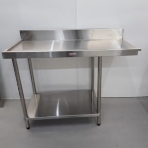Used Simply Stainless Dishwasher Table 120cmW x 60cmD x 88cmH