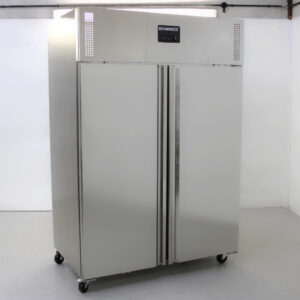 Brand New Diaminox SU1200F Double Upright Freezer Stainless Steel 134cmW x 80cmD x 199cmH