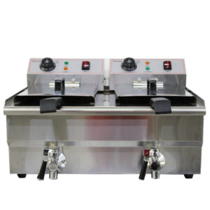 Brand New Infernus INF-HEF102 10L Double Tank Fryer Table Top Electric For Sale