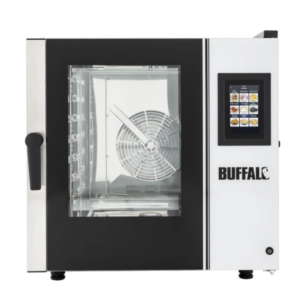 Brand New Buffalo CK079 Combi Oven 7 x GN 1/1 Smart Touchscreen 79cmW x 79cmD x 83cmH