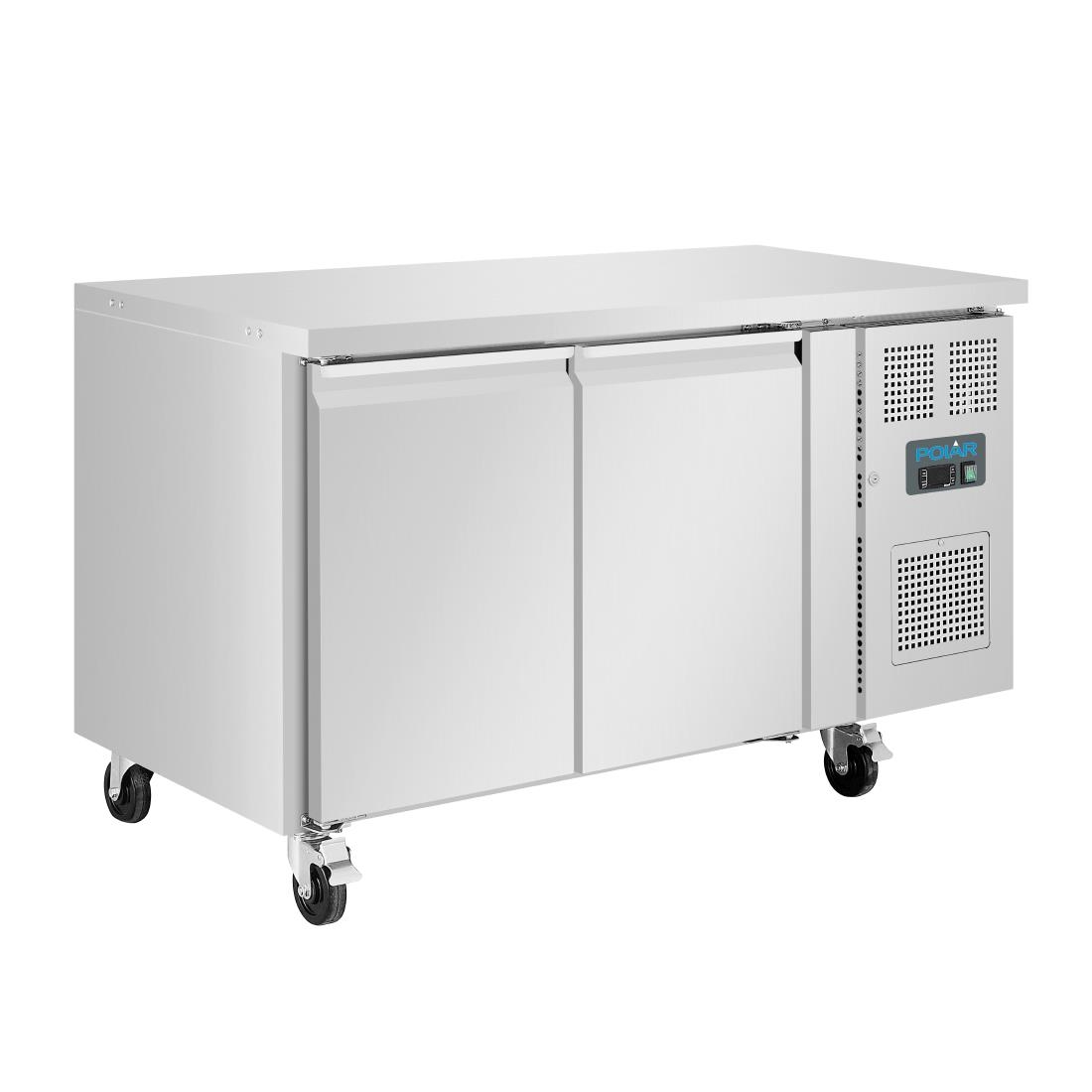 Brand New Polar G599 Double Door Counter Bench Freezer 282Ltr For Sale