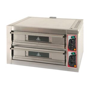 Brand New Zanolli EP70/2 Double Deck Electric Pizza Oven 99W x 99D x 59cmH