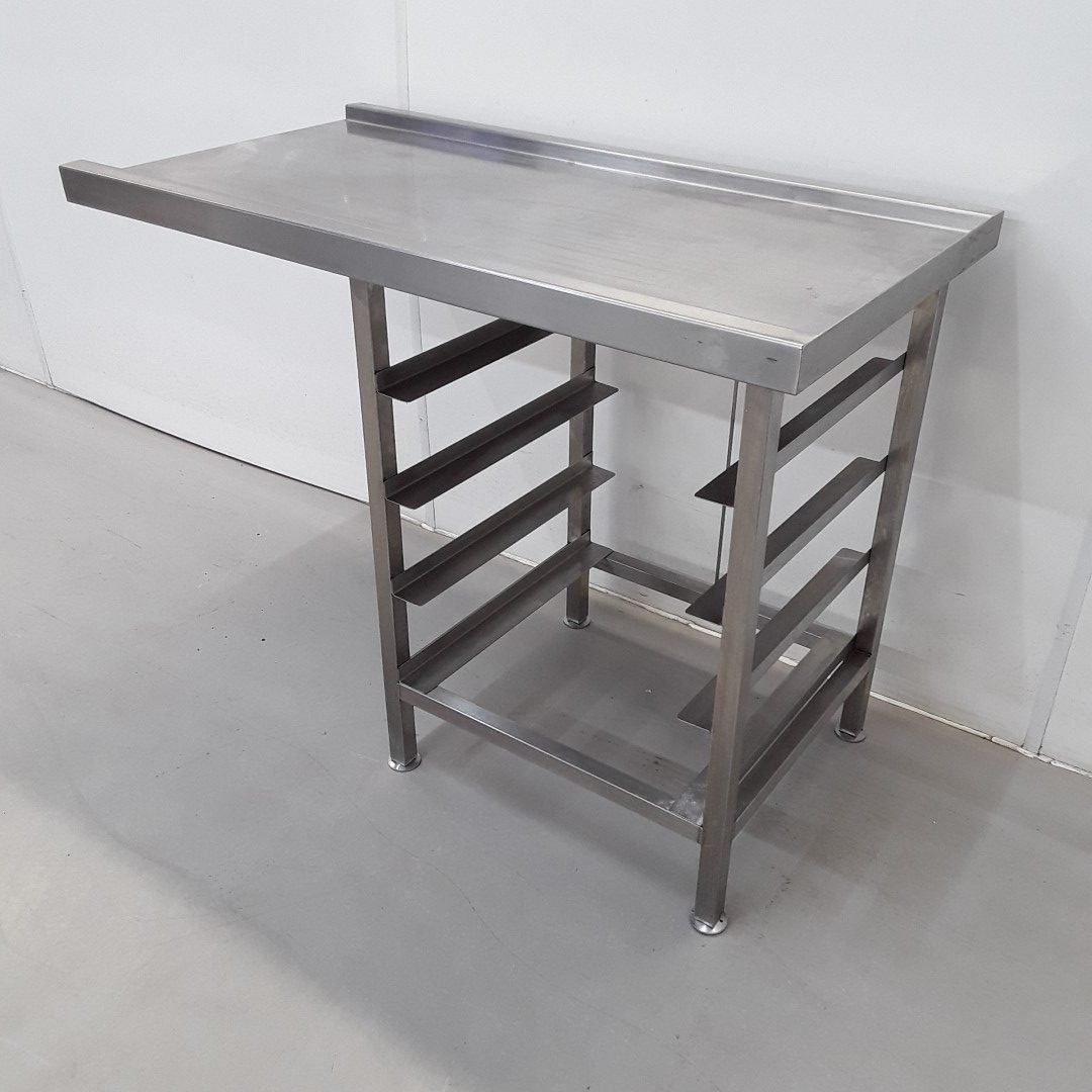 Used   Stainless Dishwasher Table 110cmW x 59cmD x 84cmH