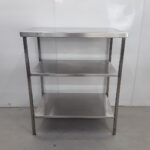 Used   Stainless Shelving Unit For Sale