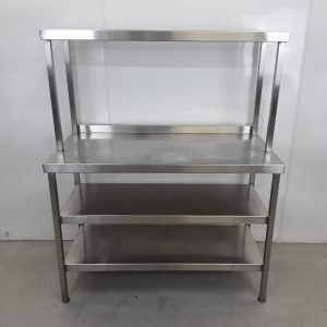 Used   Stainless Table 122cmW x 61cmD x 87cmH