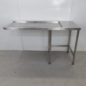 Used   Stainless Dishwasher Table 142cmW x 63cmD x 86cmH