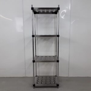 Used   Stainless Shelving Rack For Sale