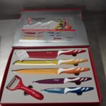 New B Grade DeSwiss Geneva 6 pcs Piece Non Stick knife Set For Sale