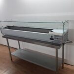 New B Grade  1LD-B-TW4G200 Stainless Steel Pizza Salad Display Chiller For Sale