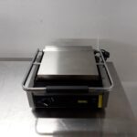 Used Buffalo DM903 Stainless Steel Contact Panini Grill For Sale