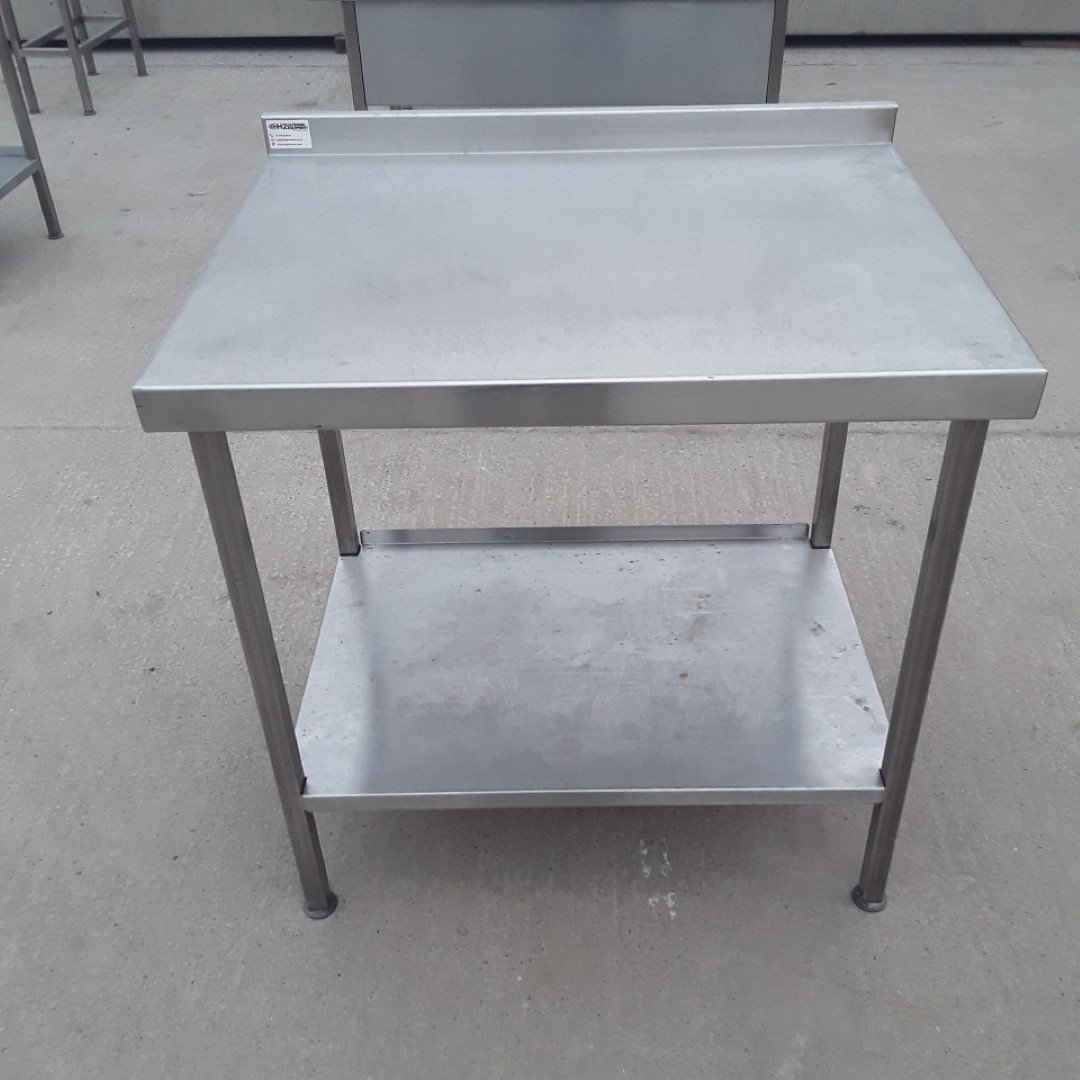 Used   Stainless Steel Table 91cmW x 70cmD x 90cmH