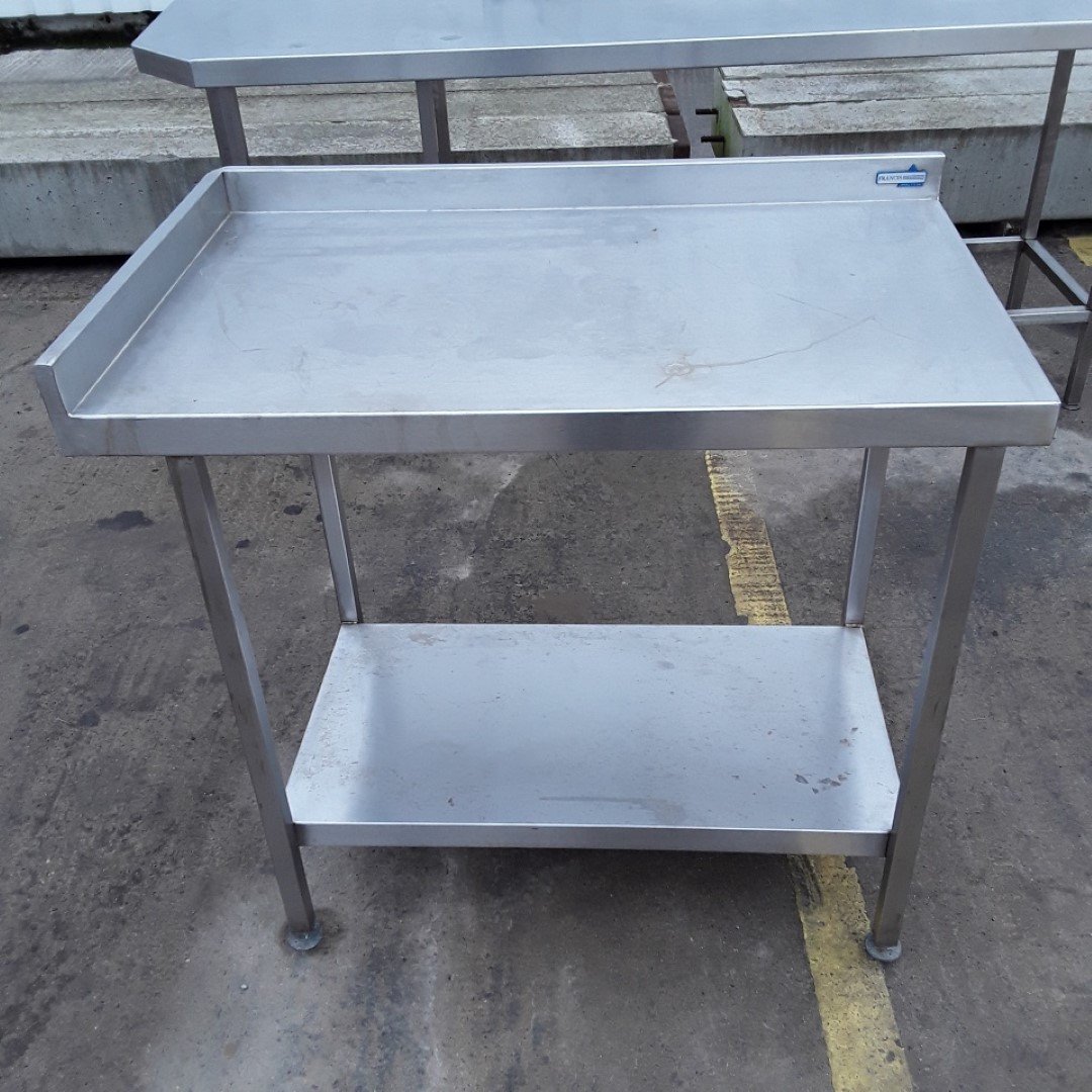 Used   Stainless Steel Table 100cmW x 60cmD x 88cmH