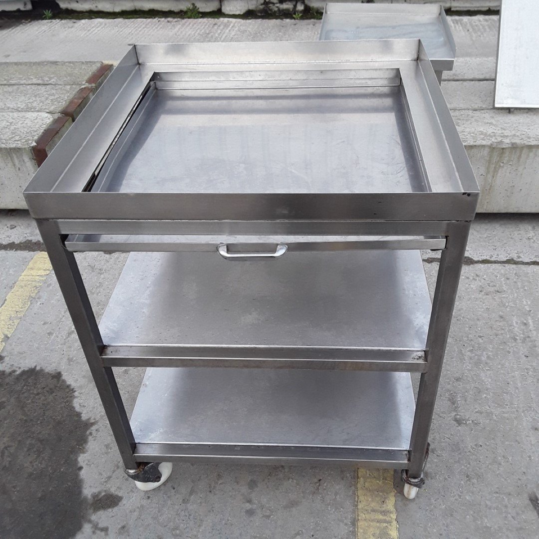 Used   Stainless Steel Stand 70cmW x 70cmD x 90cmH