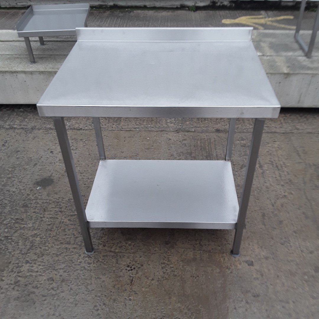 Used   Stainless Steel Table 85cmW x 65cmD x 87cmH