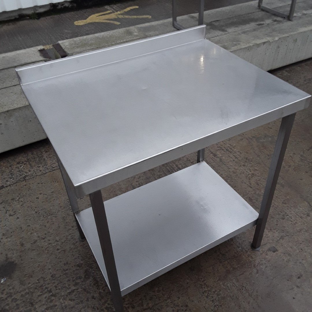 Used   Stainless Steel Table 85cmW x 65cmD x 87cmH