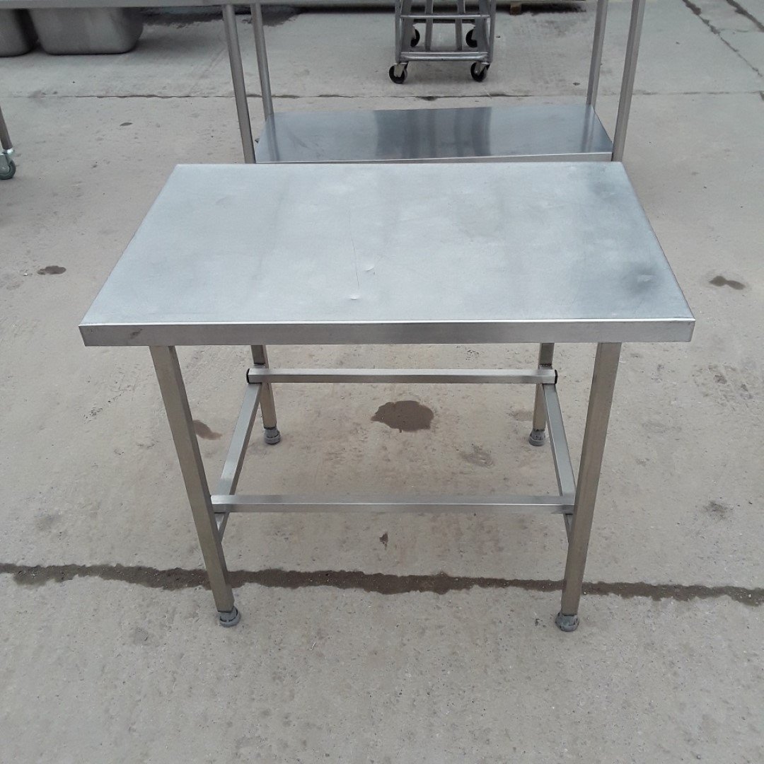 Used   Stainless Steel Table Stand 93cmW x 61cmD x 75cmH
