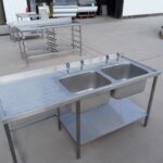 Ex Demo   Stainless Steel Double Sink For Sale