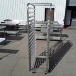 Used   Stainless Steel Bakery Trolley Rack For Sale