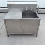Used Teknomek  Stainless Steel Single Bowl Sink For Sale