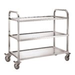 New Imettos 301002 3 Tier Service Trolley For Sale