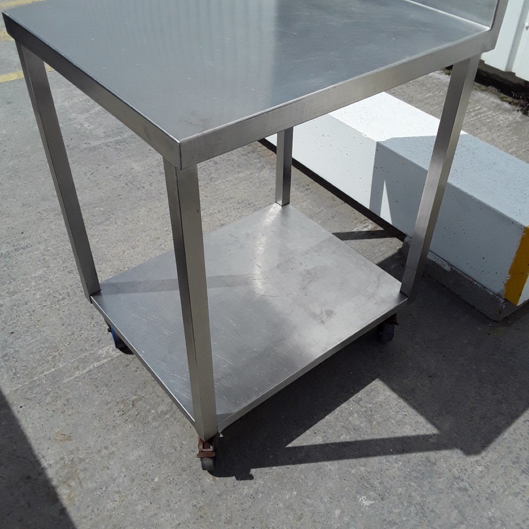Used   Stainless Steel Table Stand 70cmW x 81cmD x 100cmH