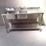 Brand New   Stainless Steel Double Sink For Sale