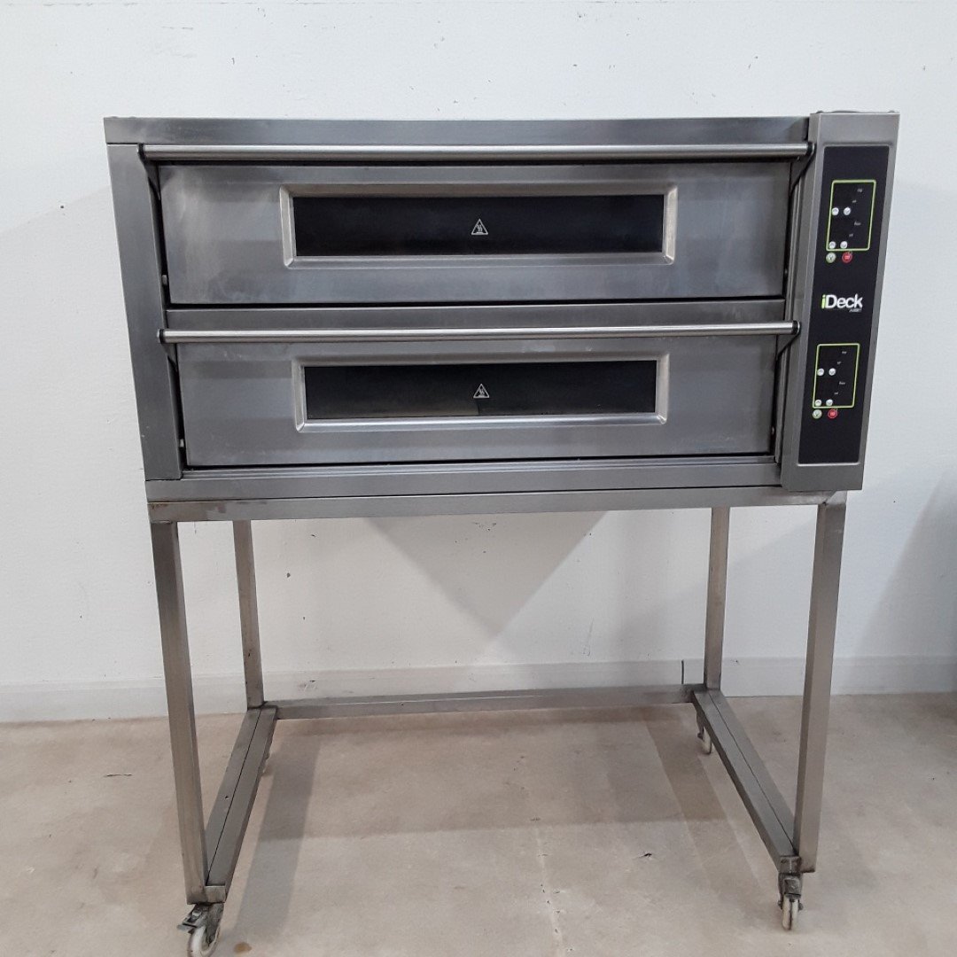 Used Moretti Forni ID10/65D Double Pizza Oven 132cmW x 105cmD x 166cmH
