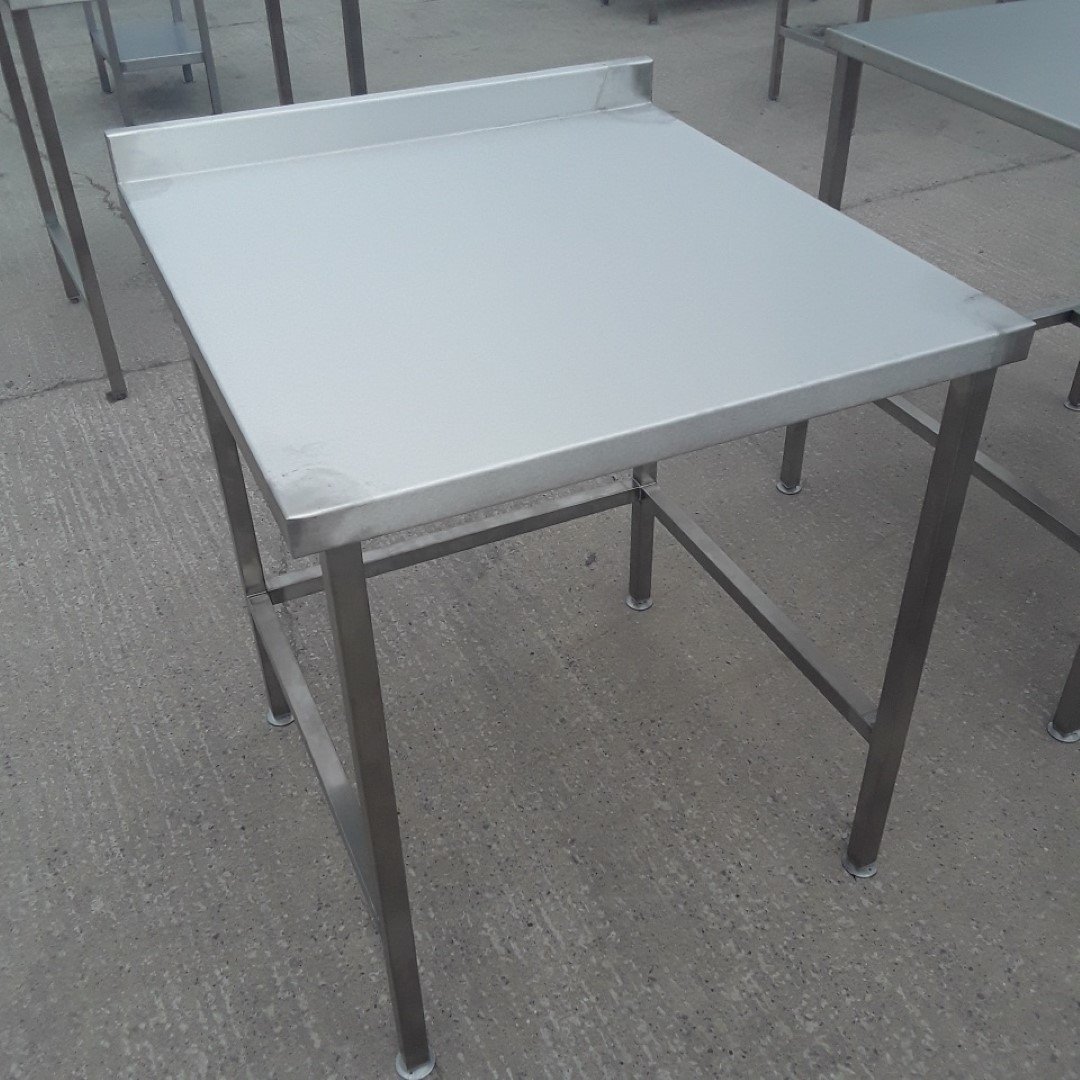 New B Grade   Stainless Steel Table 75cmW x 80cmD x 86cmH