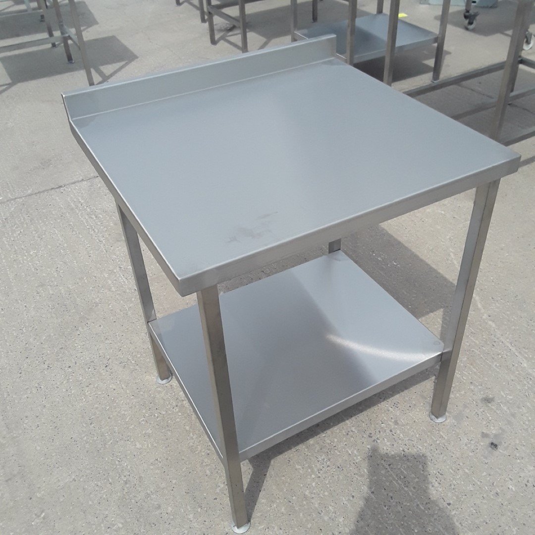 New B Grade   Stainless Steel Table 75cmW x 70cmD x 87cmH