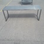 Used   Stainless Steel Gantry Shelf Stand For Sale